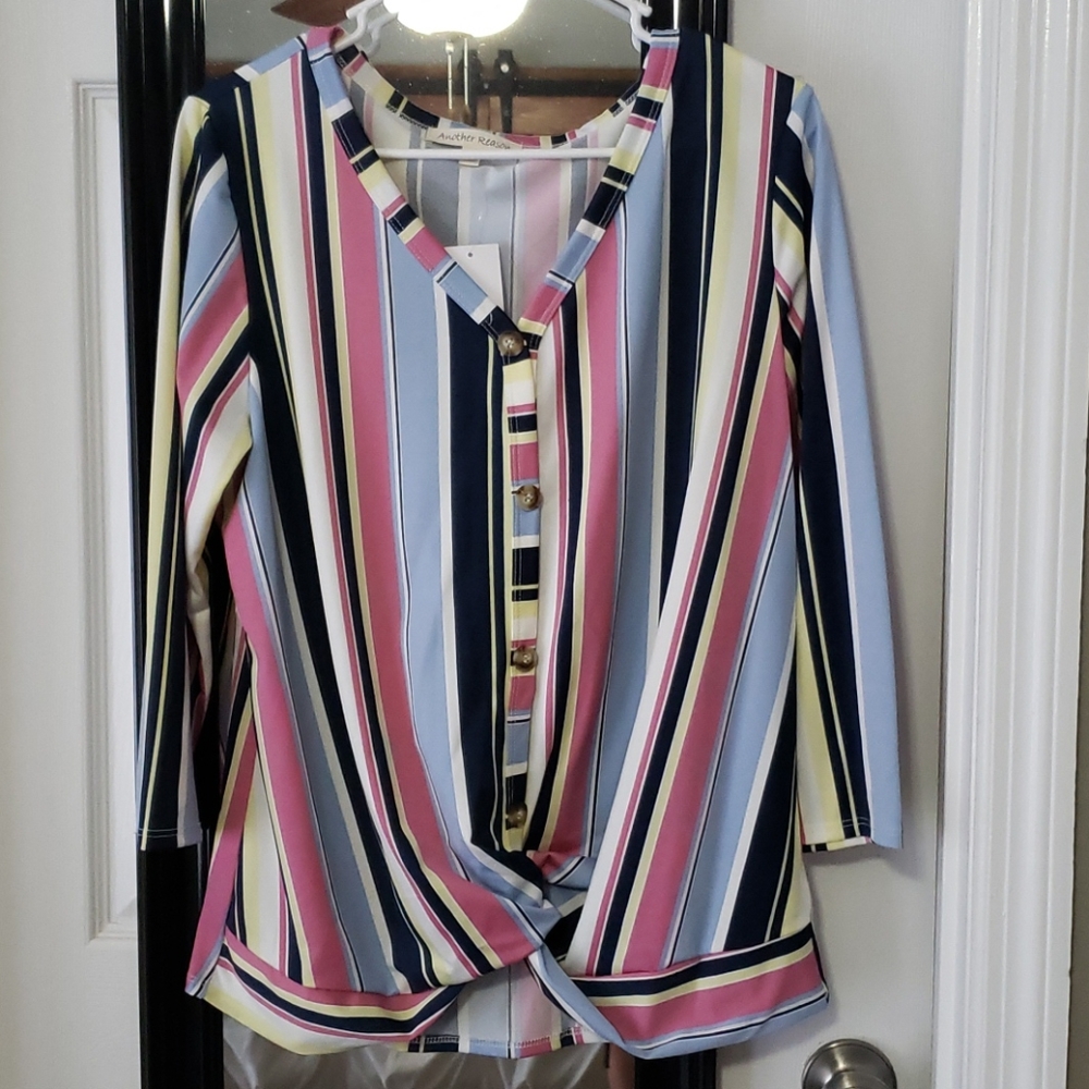 5 for $20 - NWT Striped Blouse